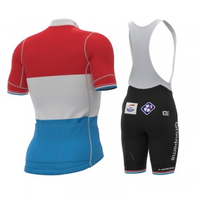 Tenue Maillot + Cuissard à Bretelles 2021 Groupama-FDJ N004